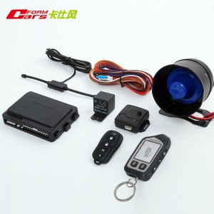 Capteurs de code d'alarme de voiture de véhicule LCD bidirectionnels et télédéverrouillage